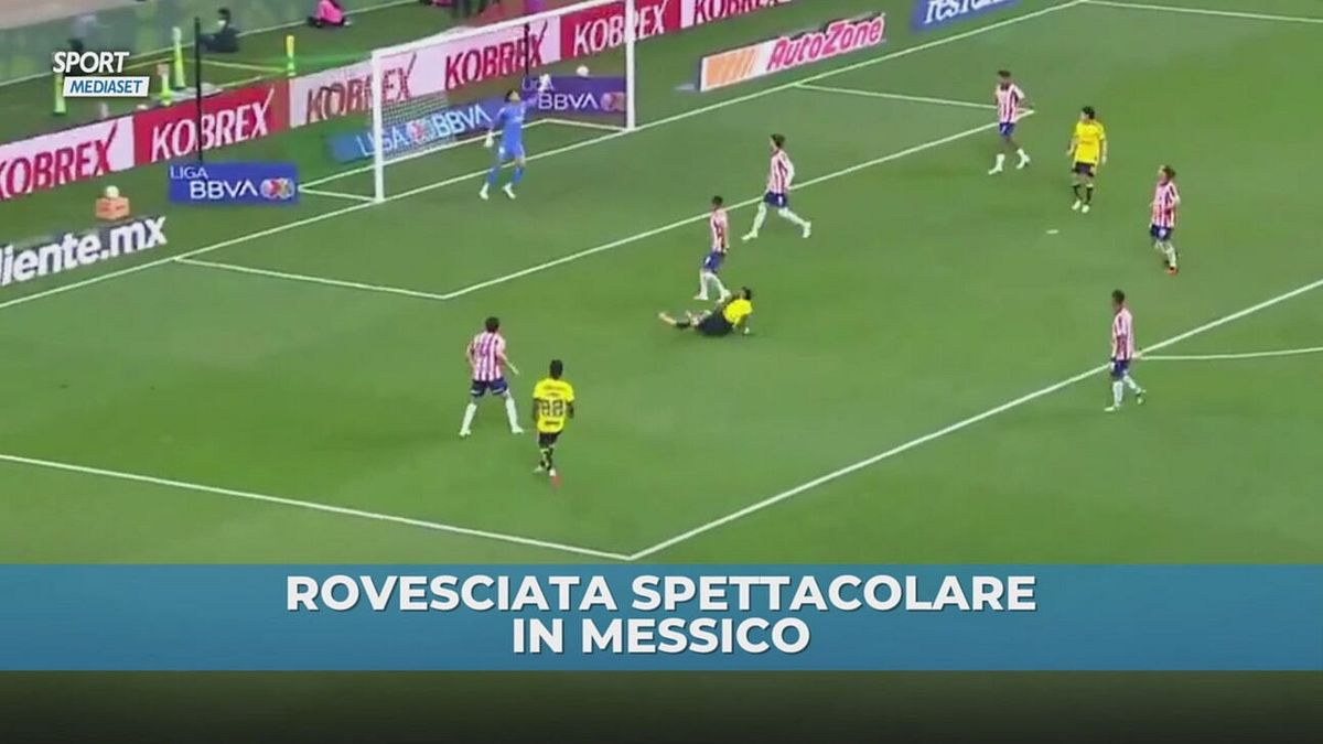 Club America, golazo di Borja: rovesciata fantastica
