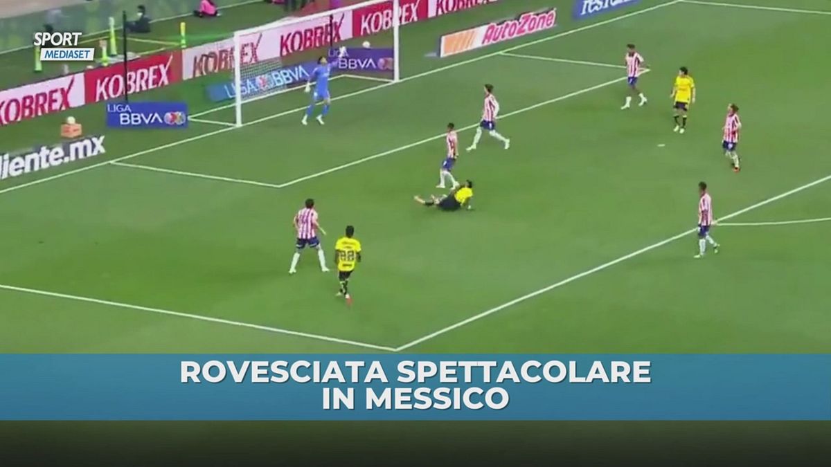 Club America, golazo di Borja: rovesciata fantastica