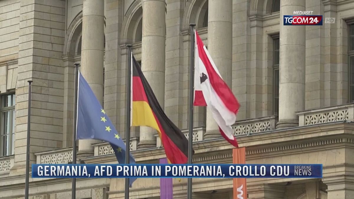 Breaking News delle 21.30 | Germania, Afd prima in Pomerania, crollo Cdu