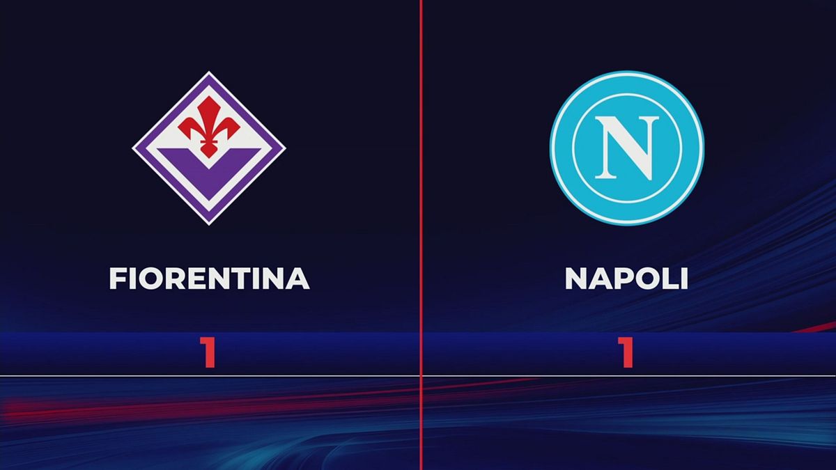 Fiorentina-Napoli 1-1: gli highlights