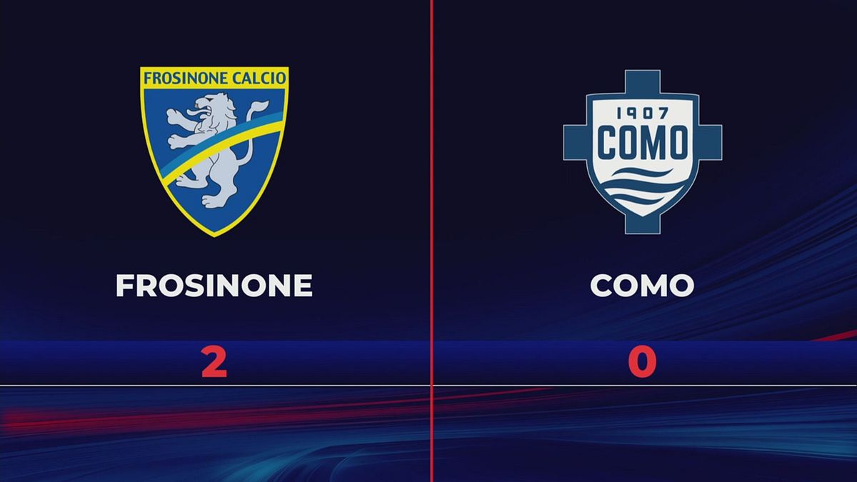 Frosinone-Como 2-0: gli highlights