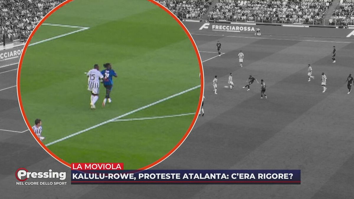 La moviola di Juventus-Atalanta: manca un rigore su Rowe?