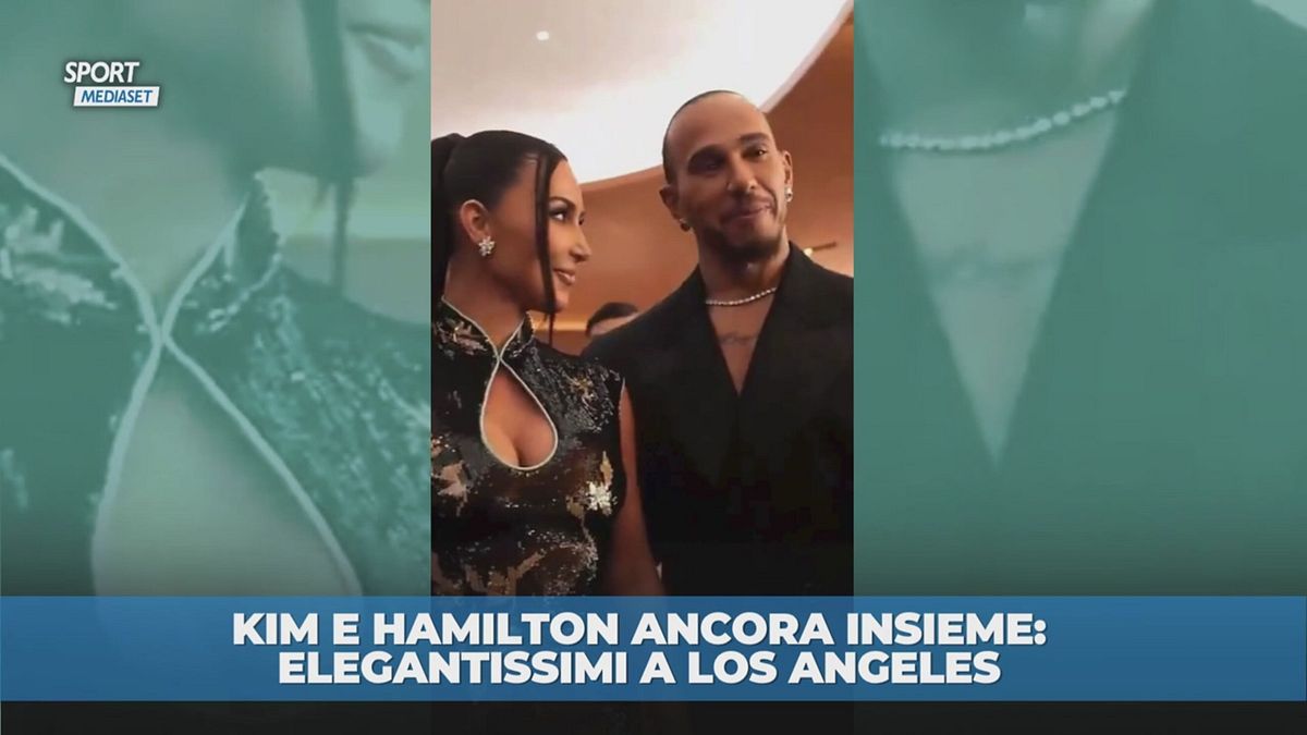 Kim e Hamilton sempre insieme: elegantissimi a Los Angeles