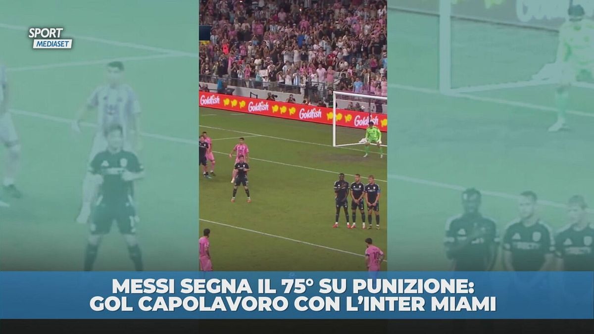 75 volte Messi: l'argentino segna l'ennesimo capolavoro su punizione