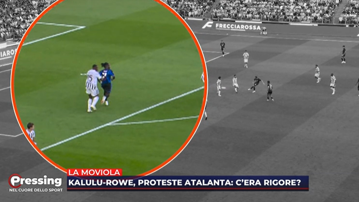 Juventus-Atalanta, quinta giornata (arbitro Zufferli): la trattenuta di Kalulu su Rowe meritava il calcio di rigore