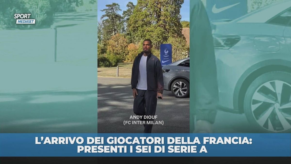 Francia, inizia l'era Zidane: l'arrivo dei giocatori a Clairefontaine