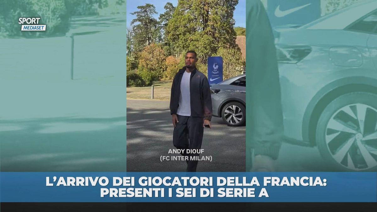 Francia, inizia l'era Zidane: l'arrivo dei giocatori a Clairefontaine