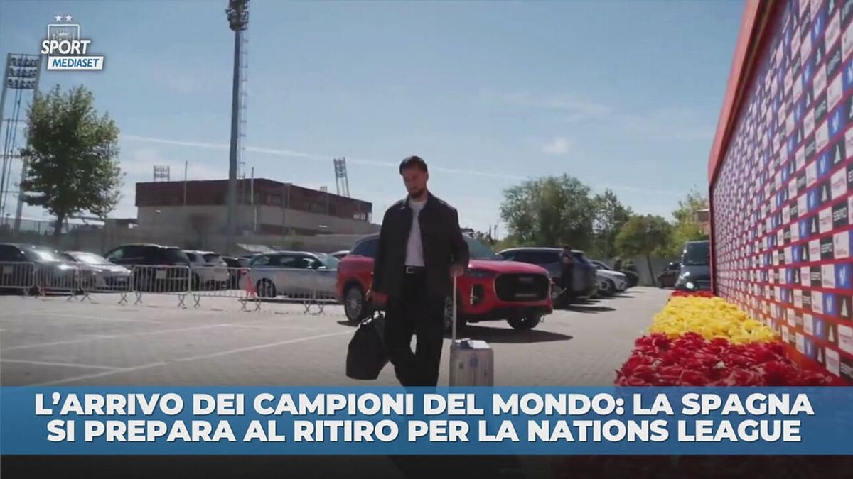 Nations League: l'arrivo della Spagna