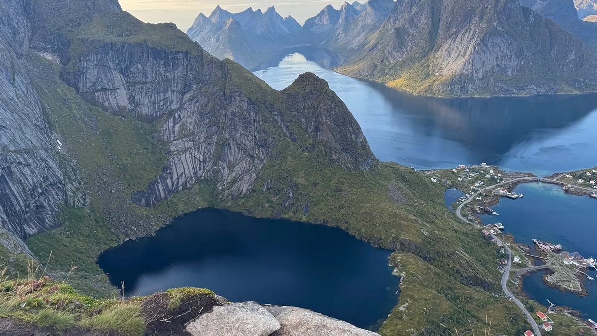Reinebringen, Isole Lofoten, Norvegia