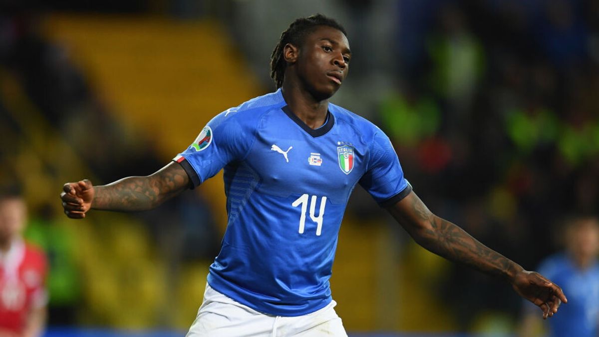  Moise Kean (2000), prima convocazione novembre 2018