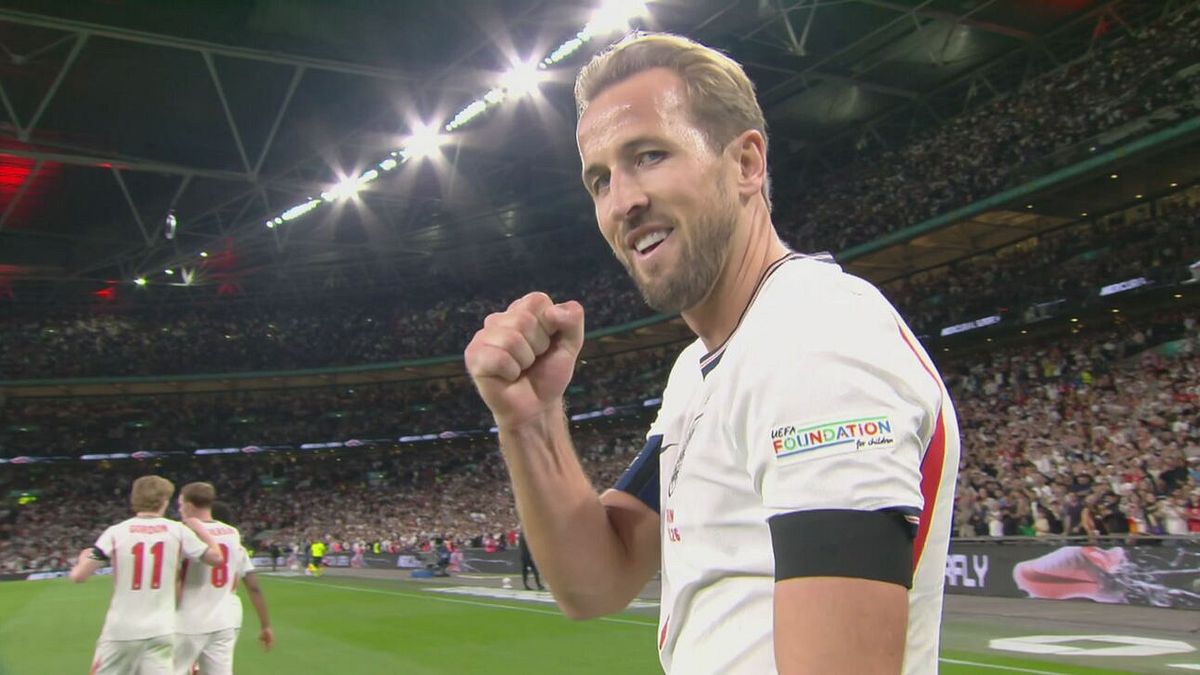 40' | Gol di Kane (Inghilterra-Spagna 2-1)