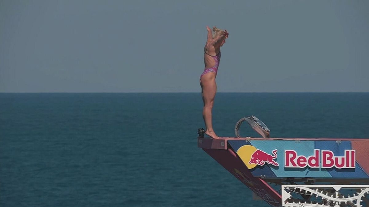 Redbull Cliff Diving: terzo posto per Lisa Faulkner