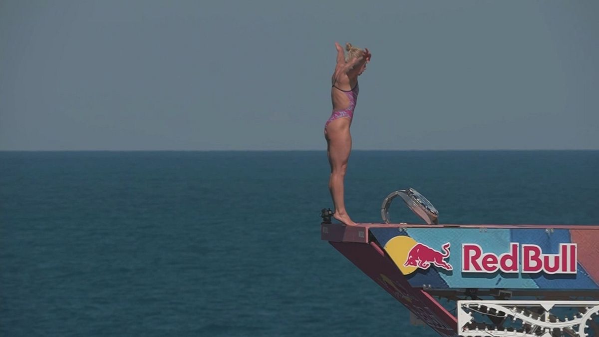 Redbull Cliff Diving: terzo posto per Lisa Faulkner