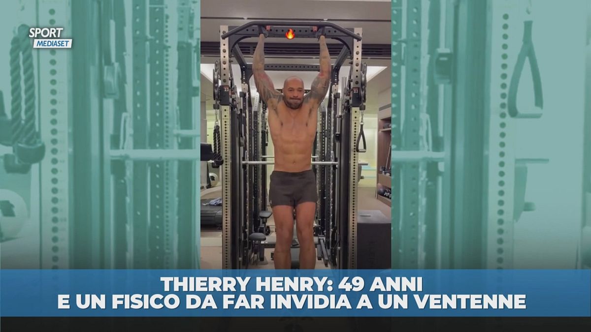 Thierry Henry: che fisico!