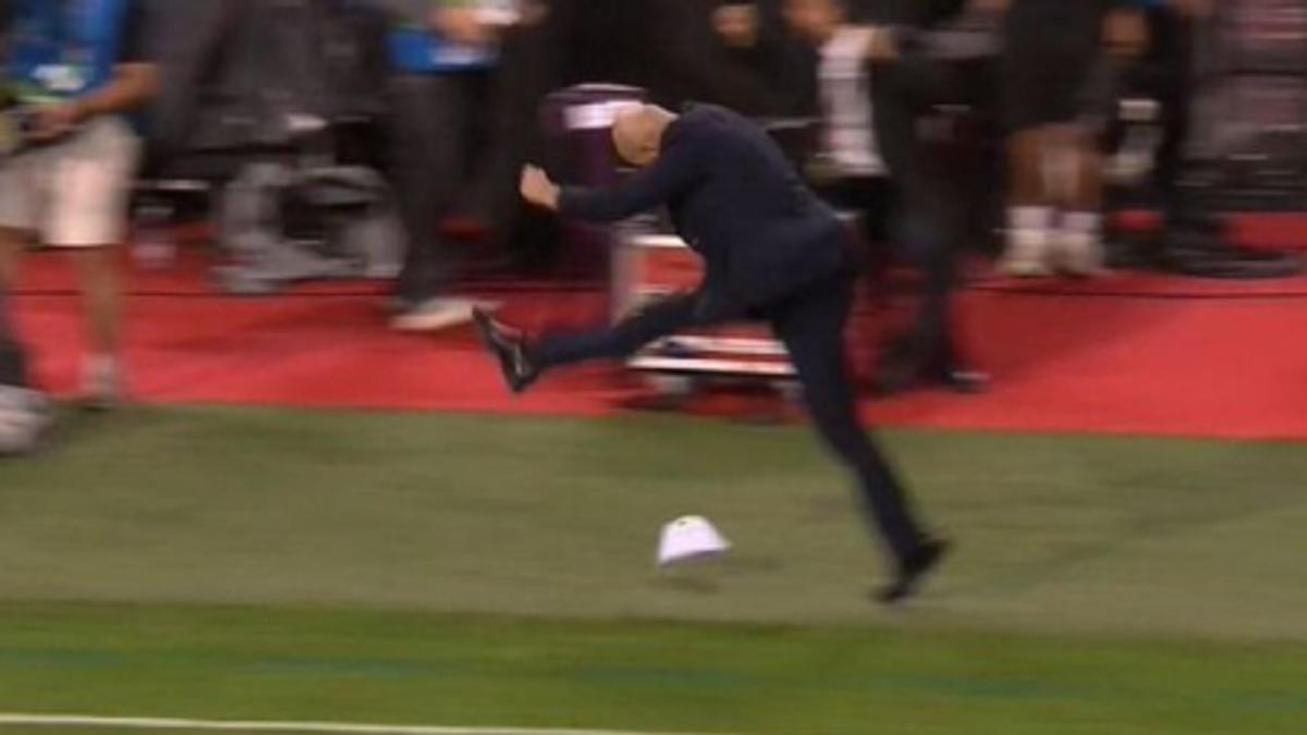Zidane contro il Belgio