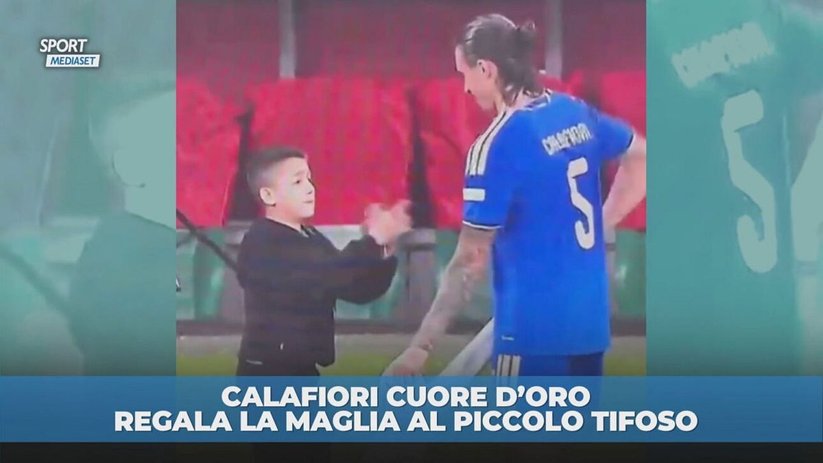 Calafiori: bel gesto verso il piccolo tifoso