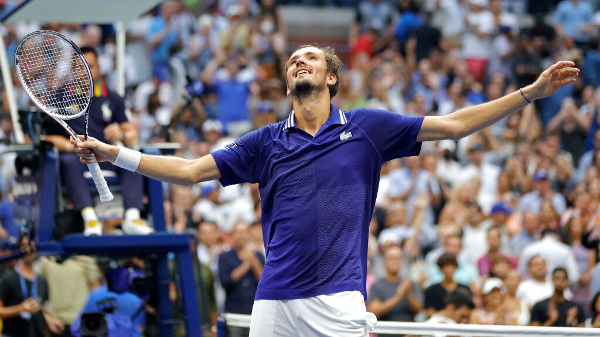 Daniil Medvedev, 2021. Ad oggi l'unico Slam vinto dal tennista russo. 