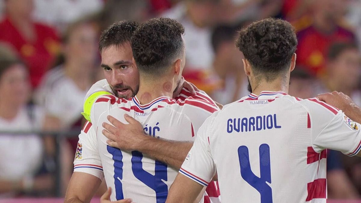 28' | Gol di Beljo (Spagna-Croazia 1-1)