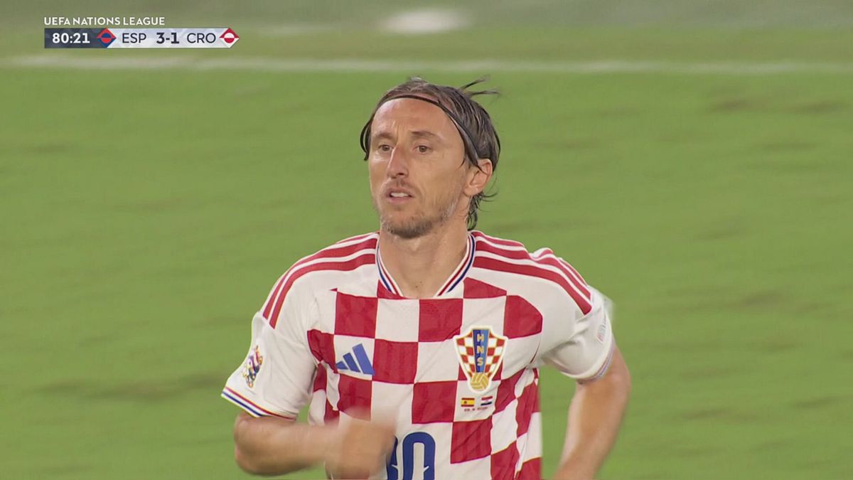 81' | Ingresso in campo di Luka Modric