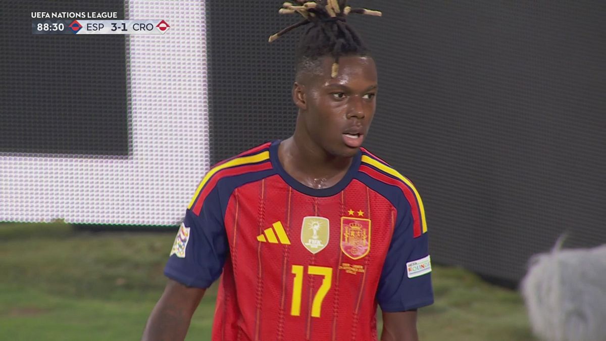 89'| Gol di Williams (Spagna-Croazia 4-1)