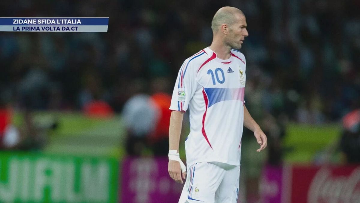Zidane sfida l'Italia