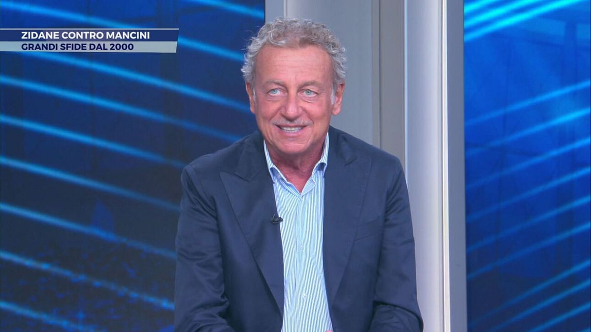 Sabatini: "Mancini, Zidane e quel scudetto sotto il diluvio di 26 anni fa"