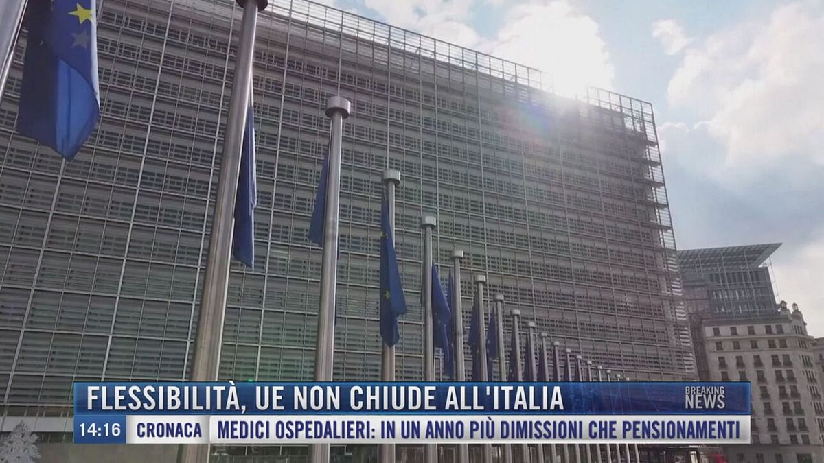 Breaking News delle 14.00 | Flessibilità, Ue non chiude all'Italia