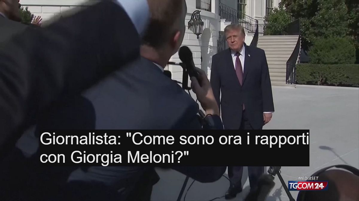 TRUMP MELONI PER SITO SRV