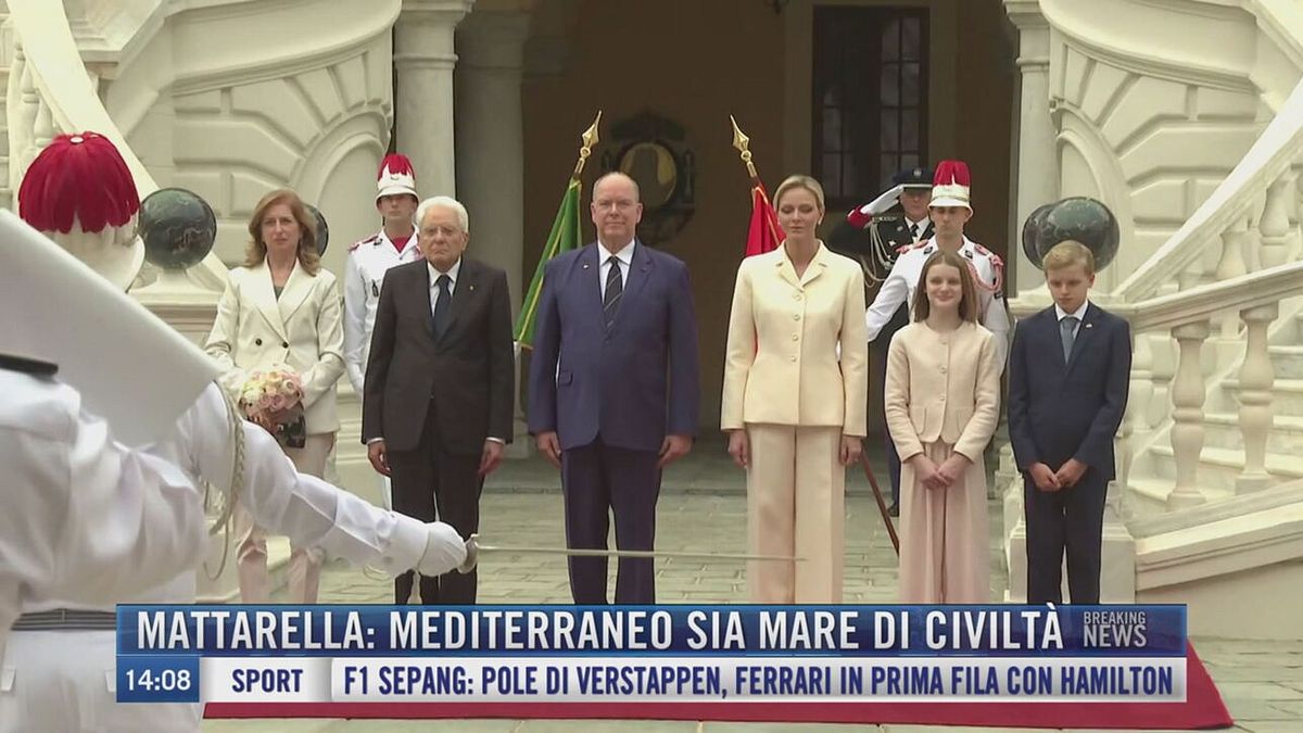 Breaking News delle 14.00 | Mattarella: "Mediterraneo sia mare di civiltà"