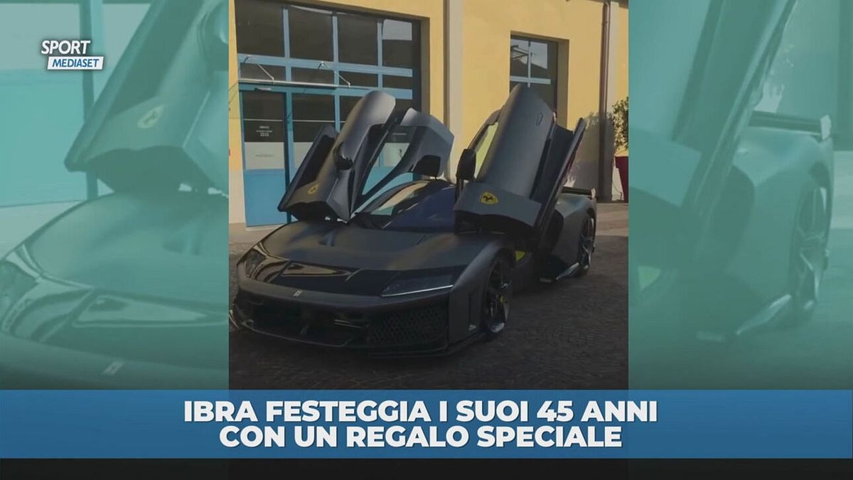 Ibra: regalo speciale per i suoi 45 anni