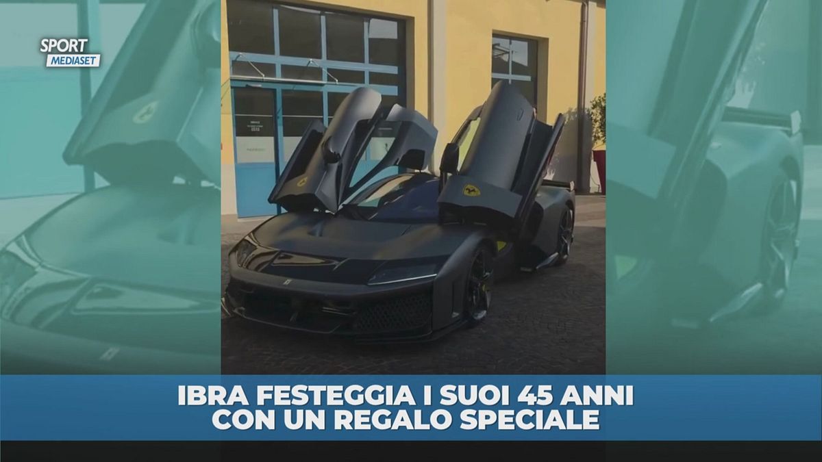 Ibra: regalo speciale per i suoi 45 anni