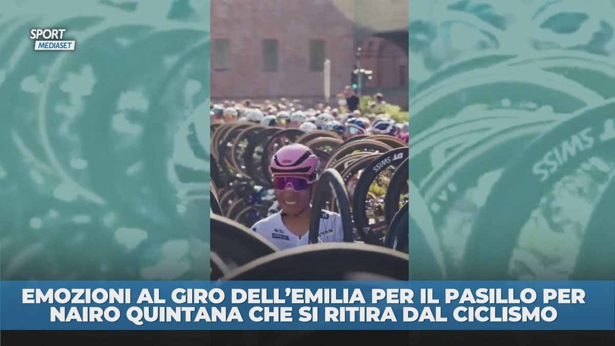 Pasillo per Nairo Quintana al giro dell'Emilia