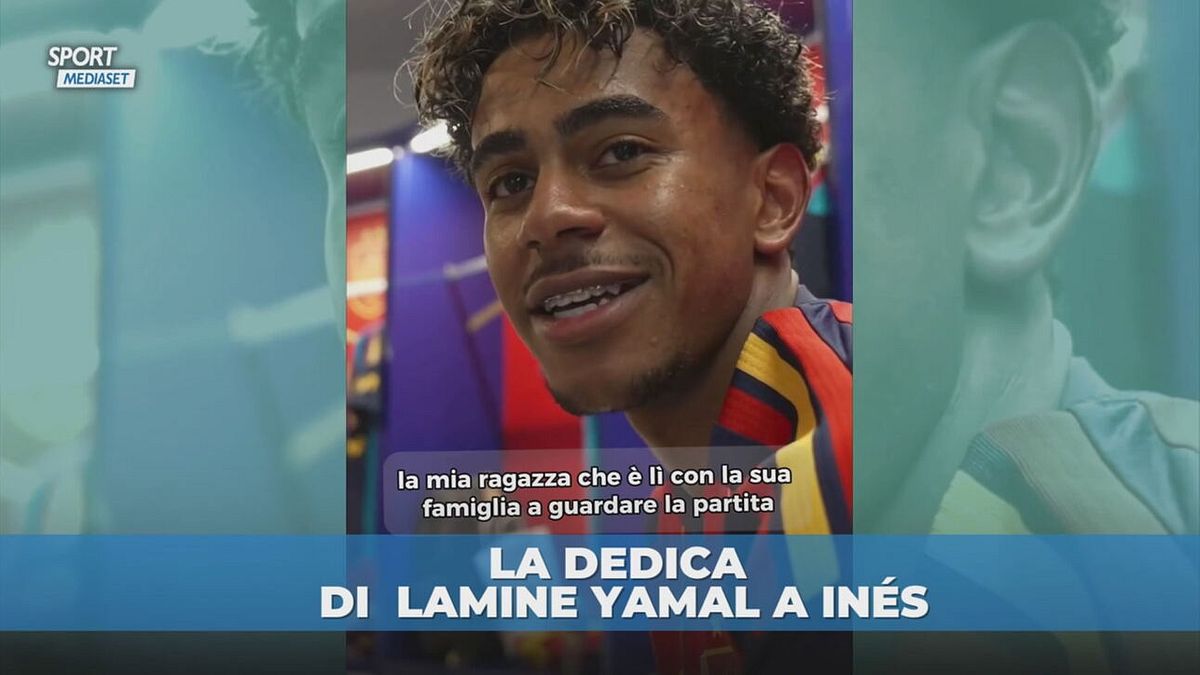 Yamal romantico: "Dedico il gol alla mia fidanzata"