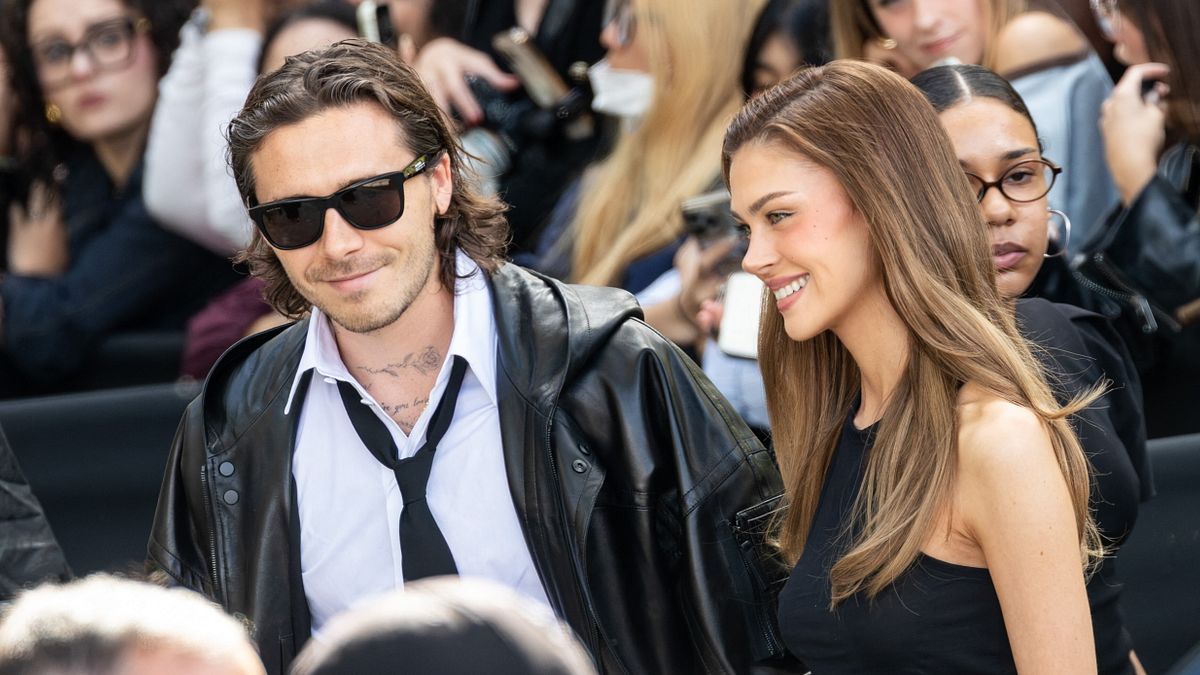 Brooklyn Beckham e Nicola Peltz alla Paris Fashion Week