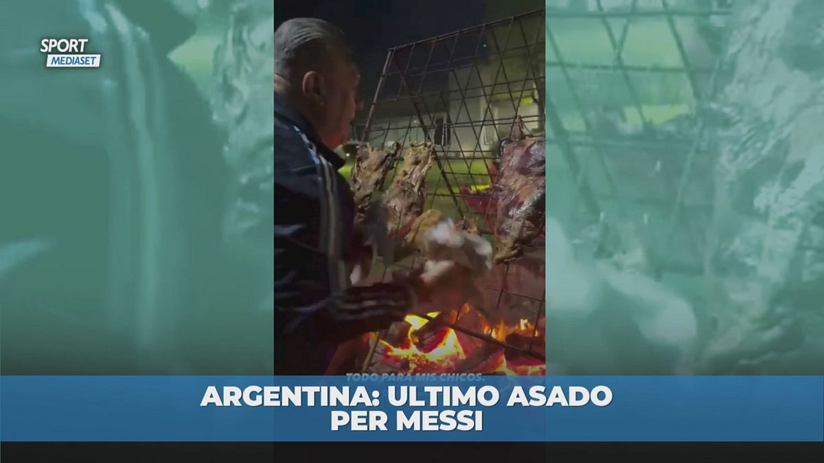 Messi: ultimo asado