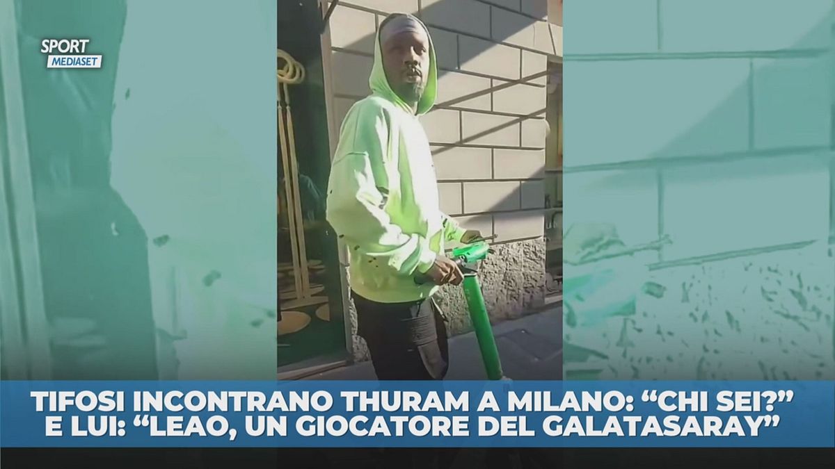 Thuram: scherzetto ai tifosi