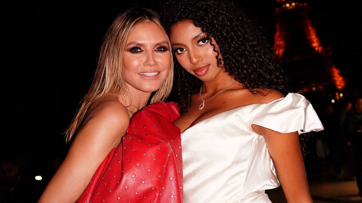 Heidi Klum e sua figlia Lou