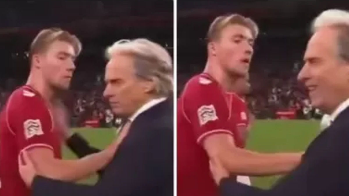  Hojlund spinge Jorge Jesus al termine di Danimarca-Portogallo