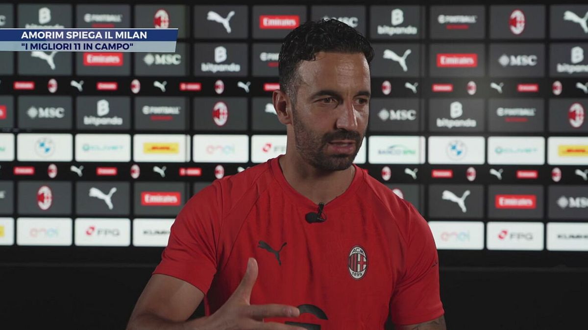 Amorim spiega il Milan