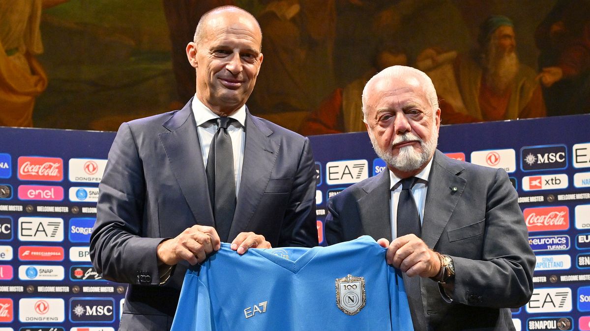 Allegri e De Laurentiis