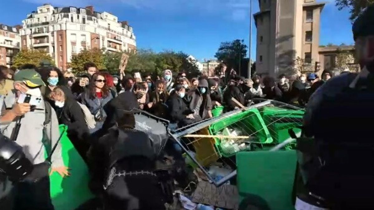 francia proteste scontri studenti