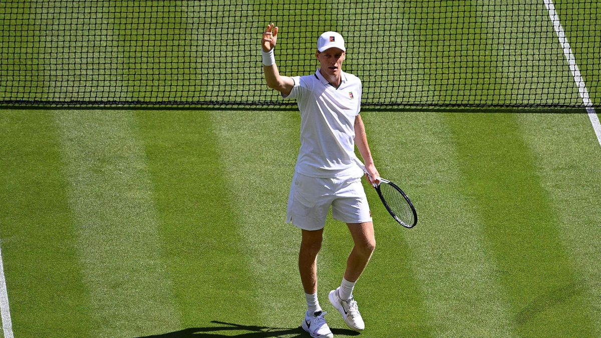 Jannik Sinner a Wimbledon 2026
