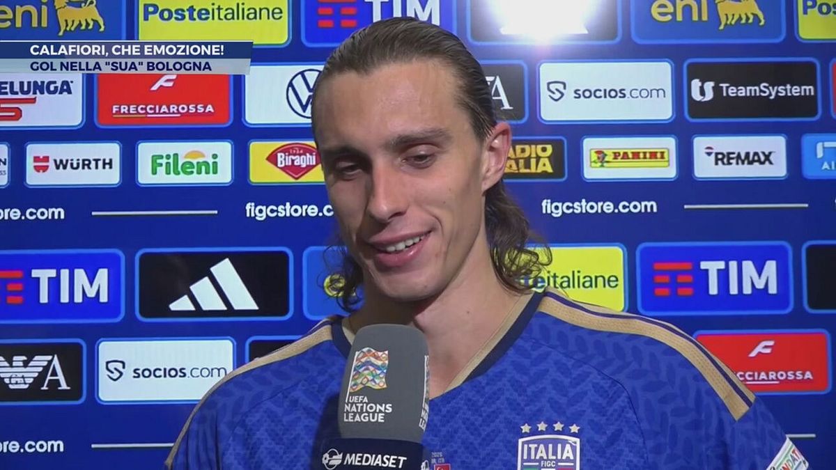 Calafiori, che emozione!