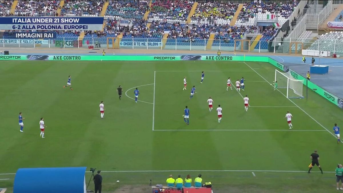 Italia under 21 show
