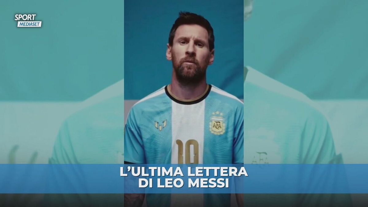 L'ultima lettera di Messi