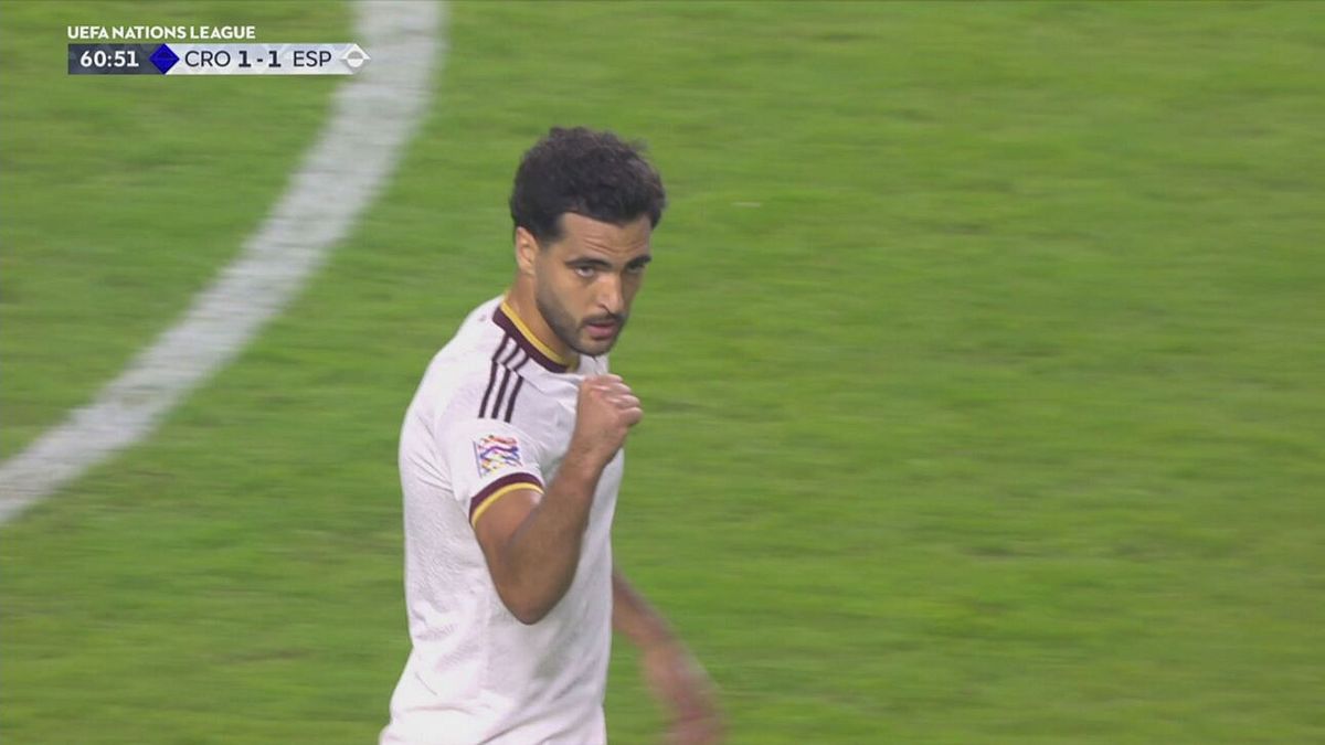 Mikel Merino entra e segna il gol del pari: Croazia-Spagna 1-1
