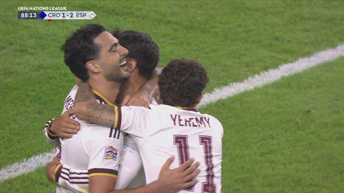 Doppietta per Merino e rimonta completata: Croazia-Spagna 1-2