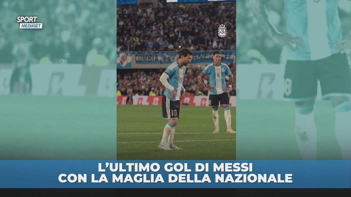 L'ultima volta di Messi con la Seleccion