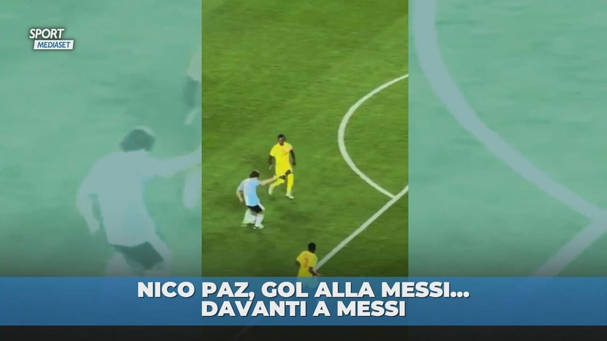 Che gol di Nico Paz!