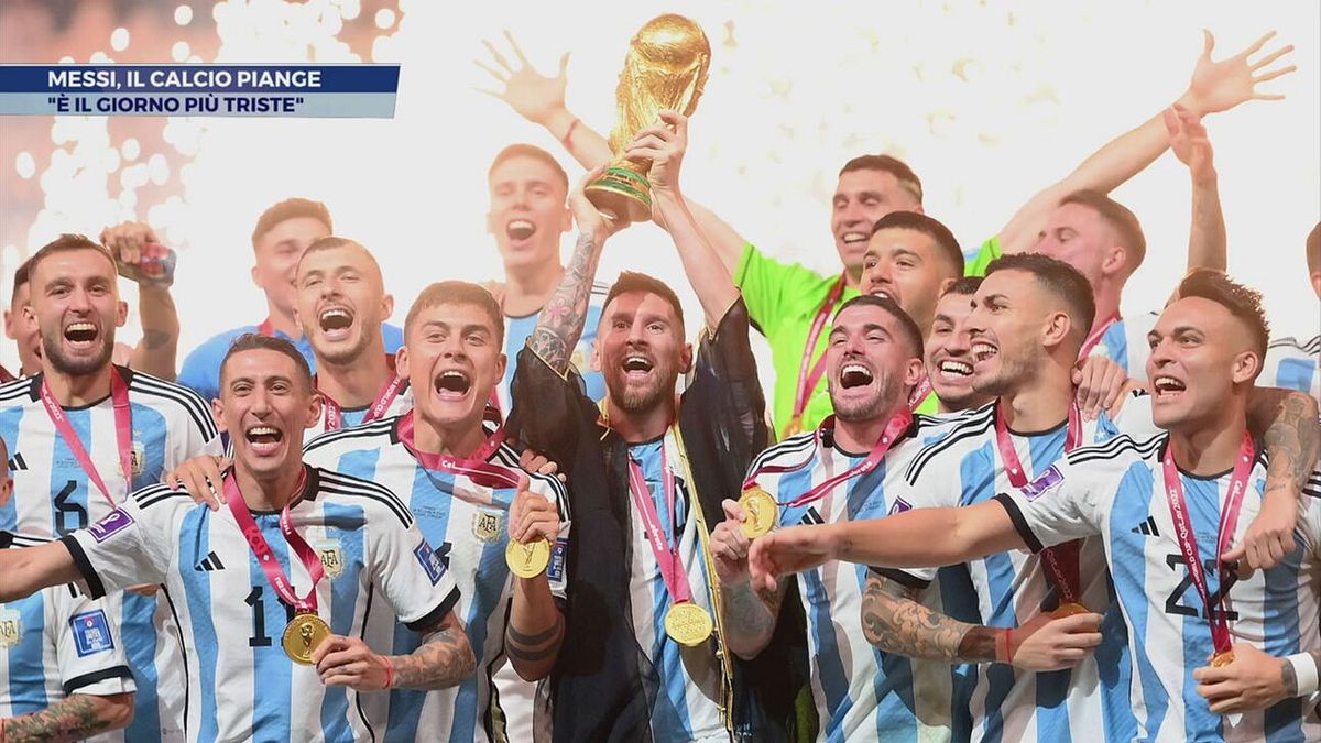 Messi, il calcio piange